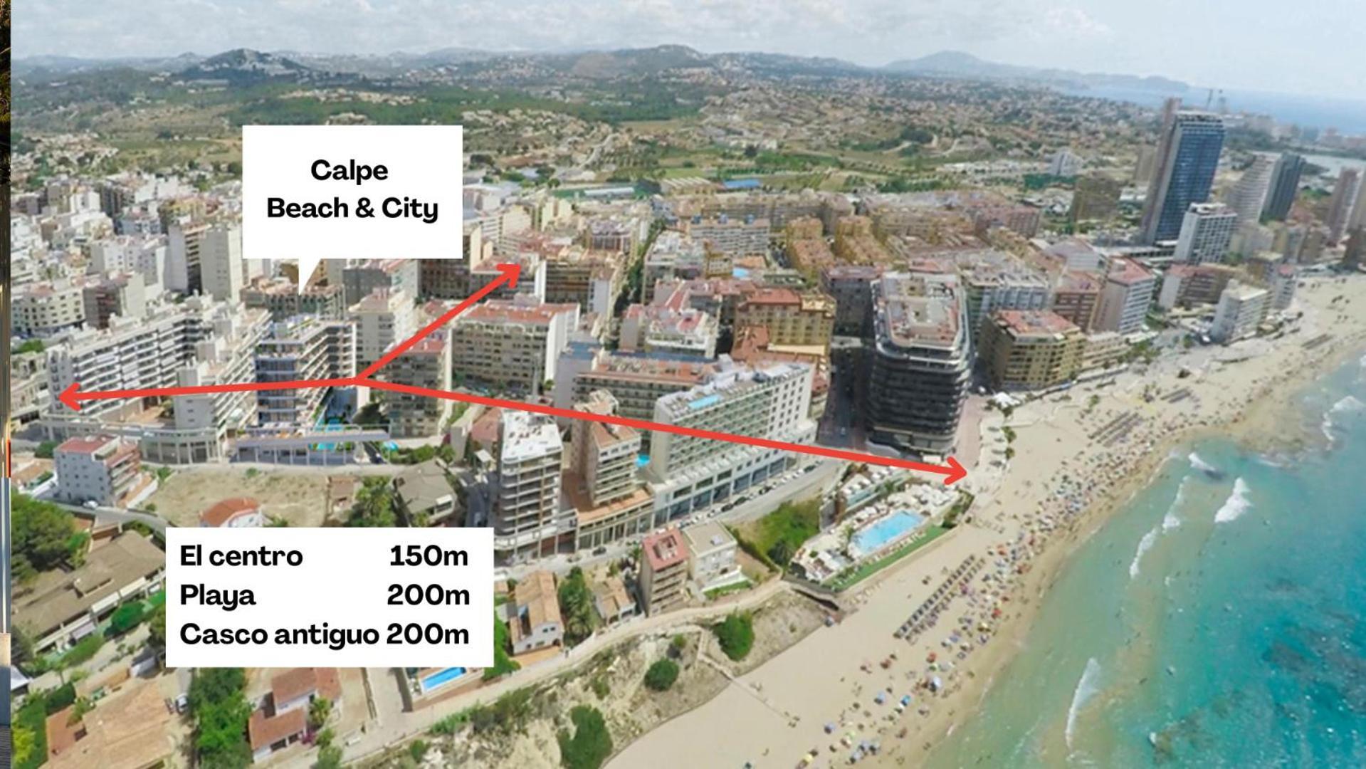 Calpe Beach & City - Premium Buitenkant foto